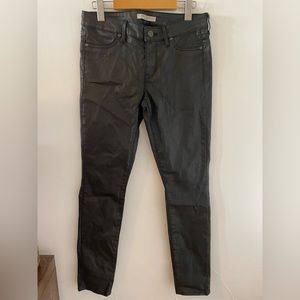 RICH AND SKINNY - “Its a Feeling” Women's Shiny Black Jeans - 27